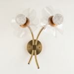 Proudome Acrylic Flower LED Wall Light | 3 Color Mode Decorative Floral Wall Lamp - Image 2