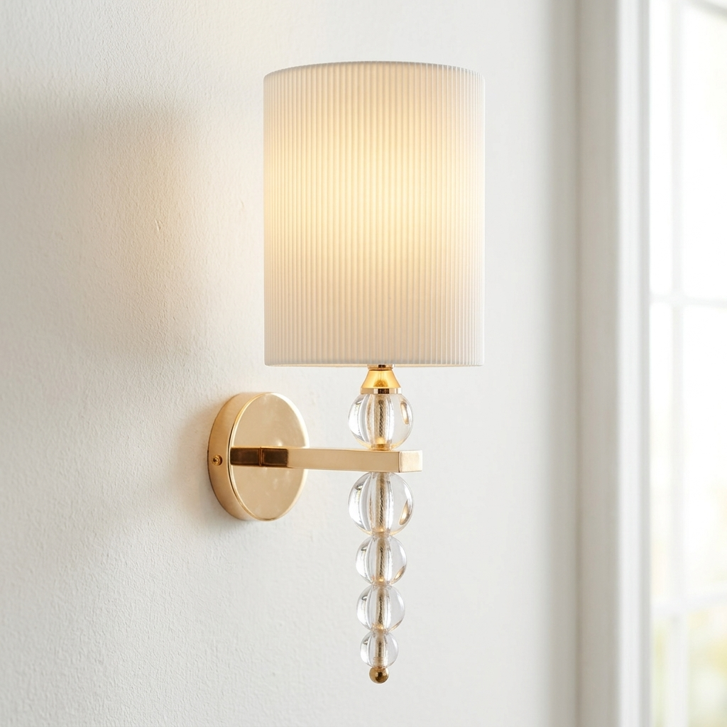 download - 2026-06-18T152420.511 Lamp Shade Decorative Wall Light (Bulb Not Included) - Image 1