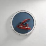 Proudome Spiderman LED Ceiling Light for Kids Bedroom, Superhero Decorative Lamp for Children Nursery & Playroom - Image 2