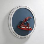 Proudome Spiderman LED Ceiling Light for Kids Bedroom, Superhero Decorative Lamp for Children Nursery & Playroom - Image 5