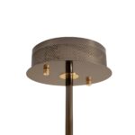 Inbuilt 3 in 1 LED Smokey Glass Chandelier - Image 10