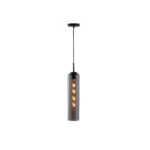 Amber Glass Pendant Light (Long Filament Bulb Included) - Image 5