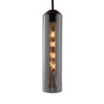 Amber Glass Pendant Light (Long Filament Bulb Included) - Image 6