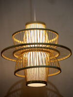 Decorative Wooden Pendant Lamp (Bulb Not Included) - Image 8