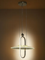 Rose Gold LED Pendant Light - Image 4