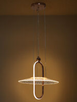 Rose Gold LED Pendant Light