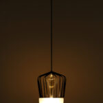 White Frosted Glass LED Pendant Lamp
