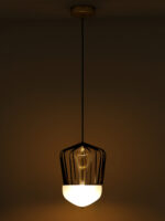 White Frosted Glass LED Pendant Lamp