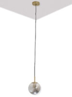 Smokey Glass Pendant Light (Bulb Not Included) - Image 2
