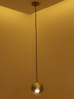 Smokey Glass Pendant Light (Bulb Not Included) - Image 3