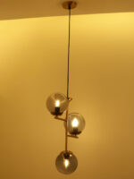 Somkey Glass Hanging Lamp (Bulb Not Included)