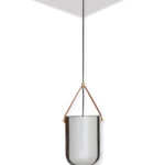 Smokey Glass Pendant Light (Bulb Not Included)