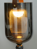 Smokey Glass Pendant Light (Bulb Not Included) - Image 5