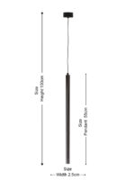 Decorative Inbuilt Led Pendant Light (Warm White Light) - Image 9