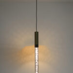 Crystal Tube Hanging Light (Warm White Light)