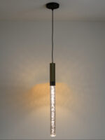 Crystal Tube Hanging Light (Warm White Light)