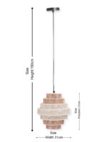 Decorative Thread Pendant Light (Bulb Not Included) - Image 9