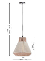 Thread Hanging Light (Bulb Not Included) - Image 9