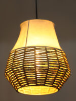 Thread and Fabric Hanging Lamp (Bulb Not Included) - Image 3