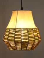 Thread and Fabric Hanging Lamp (Bulb Not Included) - Image 5