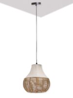 Thread and Fabric Hanging Lamp (Bulb Not Included) - Image 2