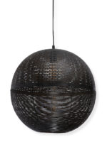 Decorative Black Pendant Light (Bulb Not Included) - Image 3