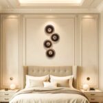 Decorative Smokey Glass Wall Sconce