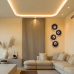 Decorative Smokey Glass Wall Sconce - Image 6