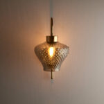 Smoky Glass Wall Lamp (Bulb Not Included) - Image 2