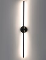 Black Metal LED Wall Light - Image 4
