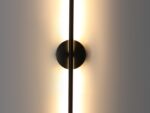 Black Metal LED Wall Light - Image 6