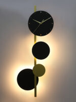 Long LED Wall Sconce with Watch