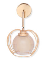Amber Glass Hanging Wall Light (Bulb Not Included) - Image 2