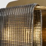 Smokey Glass Wall Light (G9 Bulb Included) - Image 11