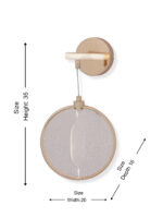 Acrylic Diffuser LED Wall Sconce - Image 9