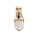 White Glass Wall Light (Bulb Not Included) - Image 2