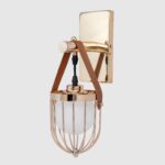 White Glass Wall Light (Bulb Not Included) - Image 5