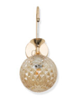 Amber Glass Hanging Wall Light (Bulb Not Included) - Image 2