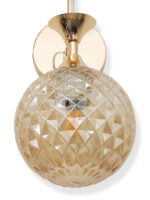 Amber Glass Hanging Wall Light (Bulb Not Included) - Image 5