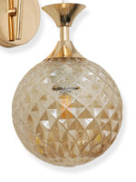 Amber Glass Hanging Wall Light (Bulb Not Included) - Image 6