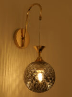 Somkey Glass Hanging Wall Lamp (Bulb Not Included)