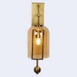 Decorative Amber Glass Wall Light (Bulb Not Included) - Image 4