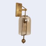Decorative Amber Glass Wall Light (Bulb Not Included) - Image 5