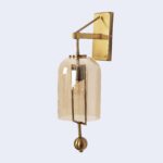 Decorative Amber Glass Wall Light (Bulb Not Included) - Image 7