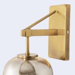 Smokey Glass Wall Lamp (Bulb Not Included) - Image 6