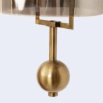 Smokey Glass Wall Lamp (Bulb Not Included) - Image 8