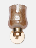 Amber Glass Wall Lamp (Bulb Not Included) - Image 6