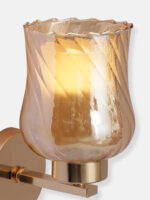 Amber Glass Wall Lamp (Bulb Not Included) - Image 8