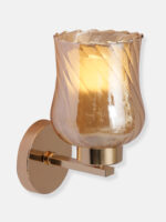 Amber Glass Wall Lamp (Bulb Not Included) - Image 2