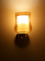Amber Glass Wall Lamp (Bulb Not Included) - Image 5
